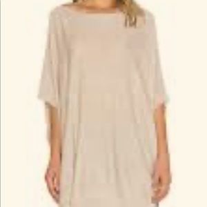 Splendid cashmere blend Dolman sleeve tunic top